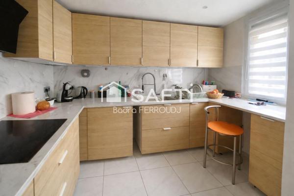 Maison lumineuse et spacieuse.