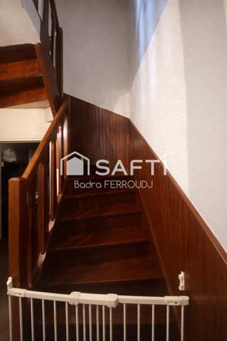 Maison lumineuse et spacieuse.