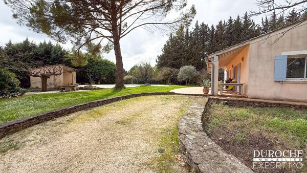 Maison de plain-pied à vendre à Monteux – 120 m², terrain de 3 620 m², piscine