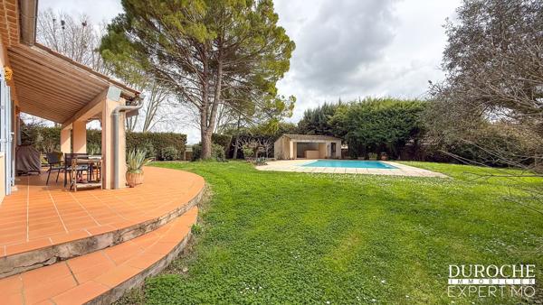 Maison de plain-pied à vendre à Monteux – 120 m², terrain de 3 620 m², piscine