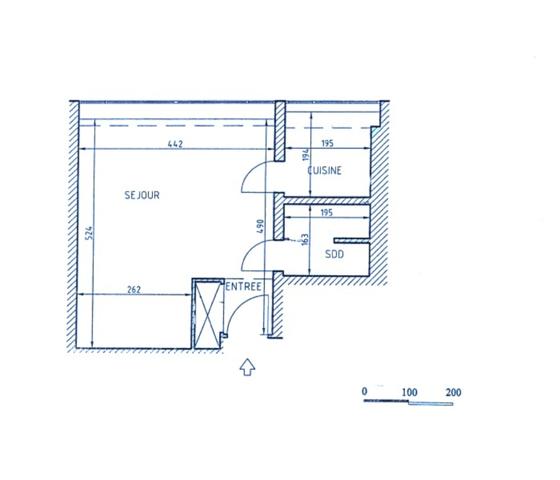 Appartement à vendre studio COURBEVOIE (92) proche quartier d'affaire de la Défense