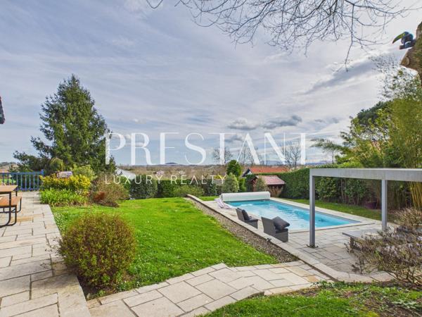 Maison basque familiale avec piscine et vue dégagée, ARBONNE