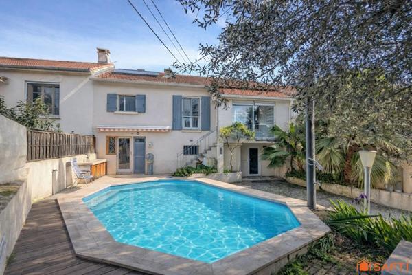 Maison R+1 à Nîmes avec jardin et fort potentiel !