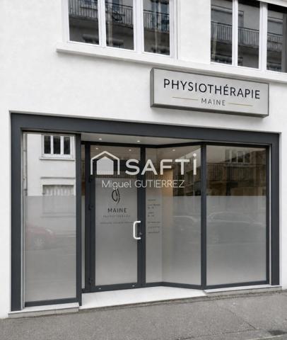 Local commercial de 140 m² avec belle vitrine sur rue