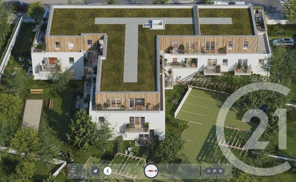 Appartement T2 à vendre  2 pièces - 39,78 m2 GUERANDE - 44