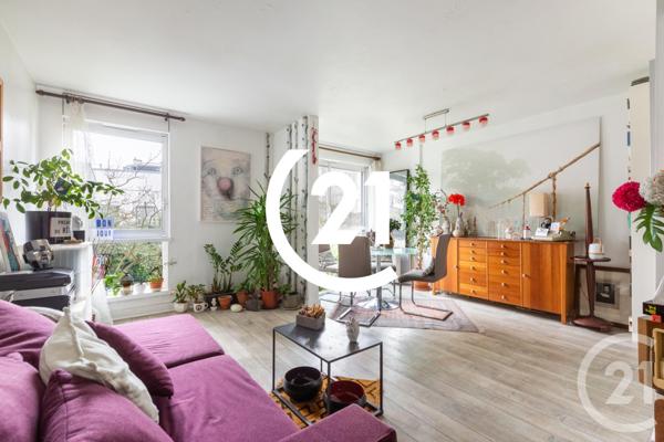 Appartement F2 à vendre  3 pièces - 54,51 m2 PARIS - 75018