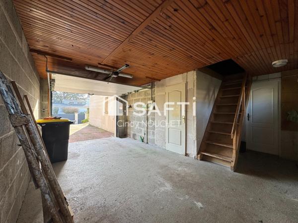 Maison de plain-pied fonctionnelle et lumineuse, idéale pour toute la famille.