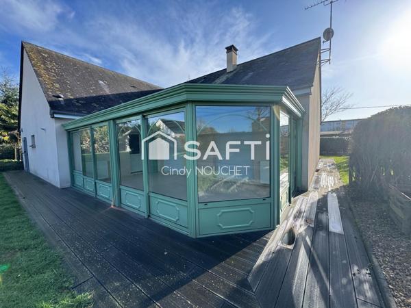 Maison de plain-pied fonctionnelle et lumineuse, idéale pour toute la famille.