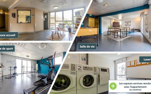 Appartement à vendre    2 pièces • 23,61 m2 Nantes