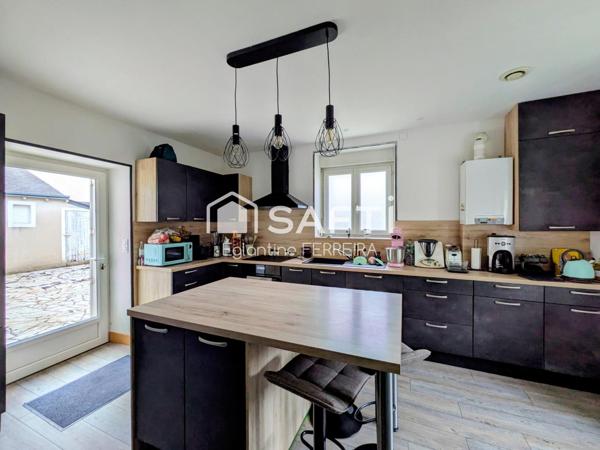 ISSOUDUN, Charmante maison T4 avec garage et jardin