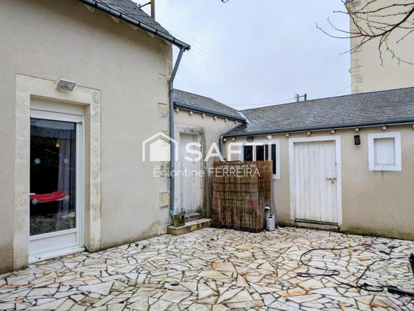 ISSOUDUN, Charmante maison T4 avec garage et jardin