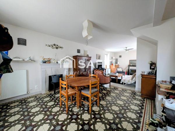 ISSOUDUN, Charmante maison T4 avec garage et jardin