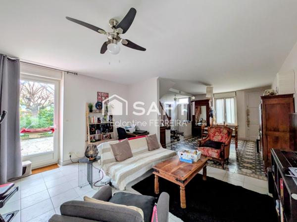 ISSOUDUN, Charmante maison T4 avec garage et jardin