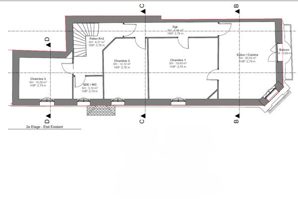 Appartement à rénover - Emplacement d'exception