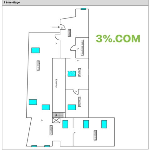 Appartement 5 pièce(s) 163 m²
