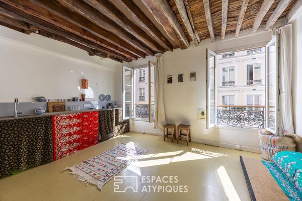 Duplex de caractère au Canal Saint Martin