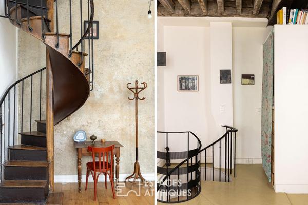 Duplex de caractère au Canal Saint Martin