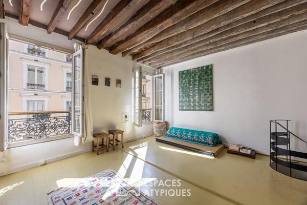 Duplex de caractère au Canal Saint Martin