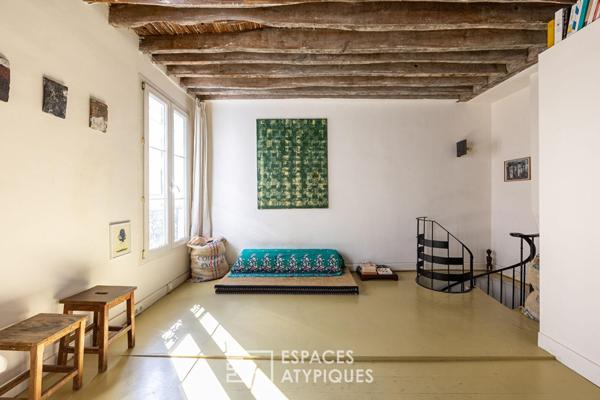 Duplex de caractère au Canal Saint Martin