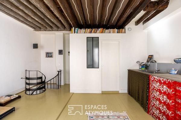 Duplex de caractère au Canal Saint Martin