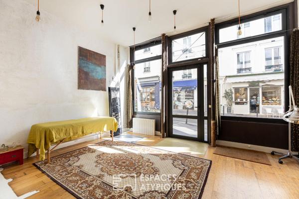 Duplex de caractère au Canal Saint Martin