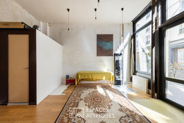 Duplex de caractère au Canal Saint Martin