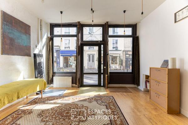 Duplex de caractère au Canal Saint Martin