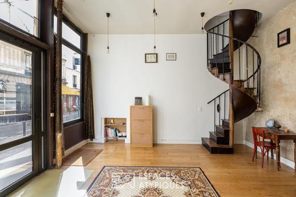 Duplex de caractère au Canal Saint Martin