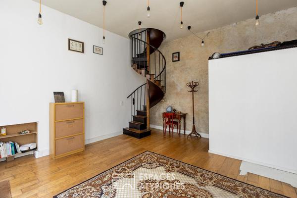 Duplex de caractère au Canal Saint Martin