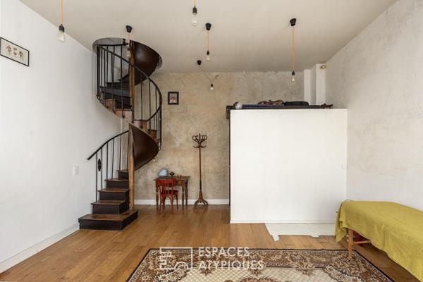 Duplex de caractère au Canal Saint Martin