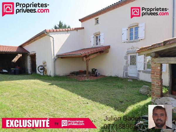 Corps de ferme Bongheat 5 pièces +/-95 m2 + 6 ha de terrain environs