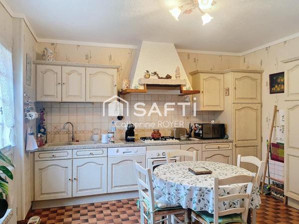 Maison 3 chambres, un studio attenant et grand garage