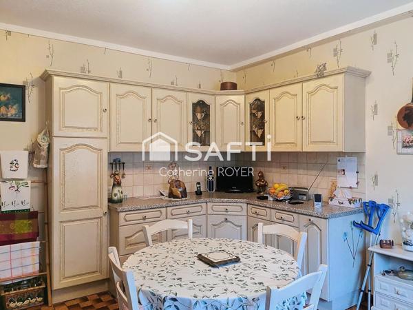 Maison 3 chambres, un studio attenant et grand garage