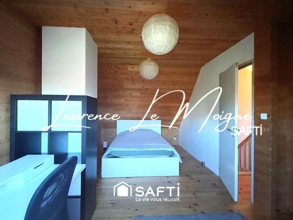 Maison dans un quartier résidentiel au calme, à 5 minutes du centre ville, de la RN 12