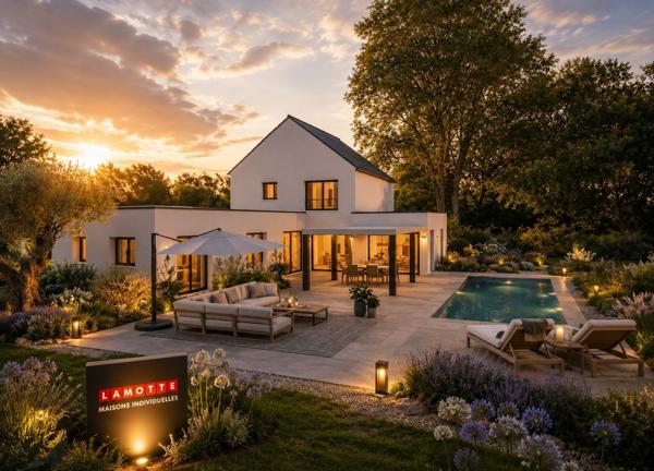 Terrain + Maison à vendre 7 pièces - 200 m²