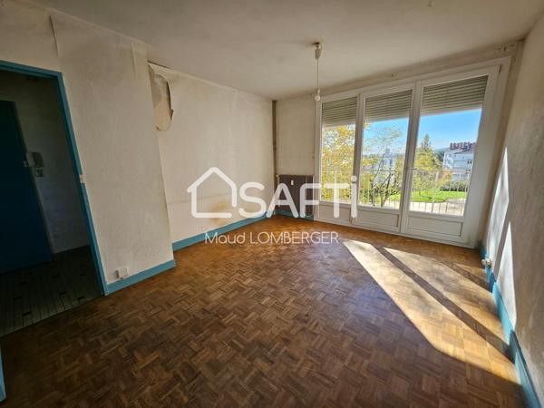 Appartement F1 avec balcon - 15 min à pieds du centre ville