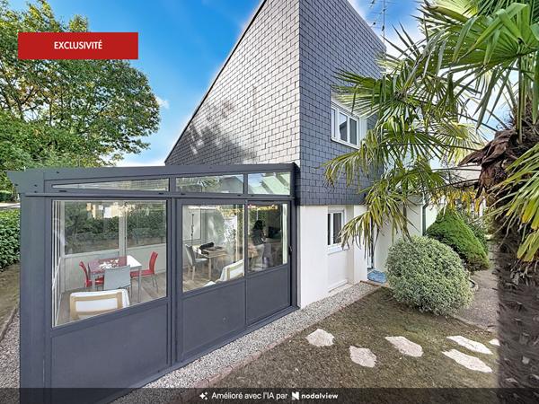 Une maison famililale sans vis à vis avec véranda et jardin ! PLOUFRAGAN