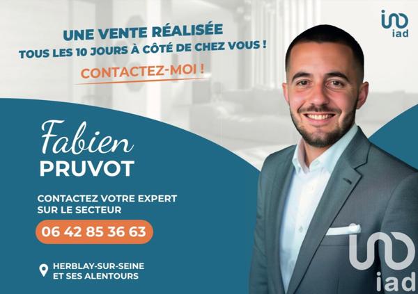 Appartement à vendre 2 pièces 45 m² Herblay-sur-Seine