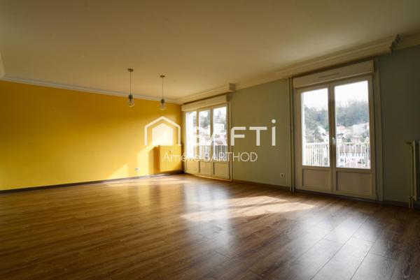 Appartement 87m2 avec cave et garage proche centre ville