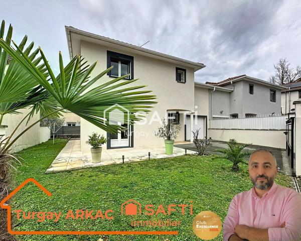 Maison familiale avec jardin, au cœur du secteur le plus prisé de Bourgoin-Jallieu