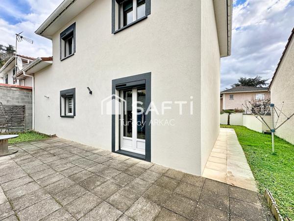 Maison familiale avec jardin, au cœur du secteur le plus prisé de Bourgoin-Jallieu