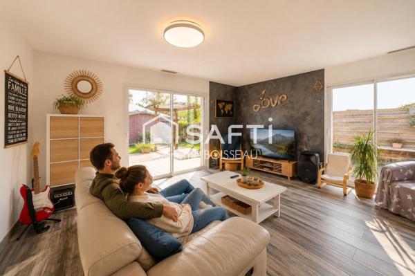 BISCARROSSE – PLAIN-PIED RÉCENT – 3 CHAMBRES 1 BUREAU– UNE MAISON PENSÉE POUR LE QUOTIDIEN