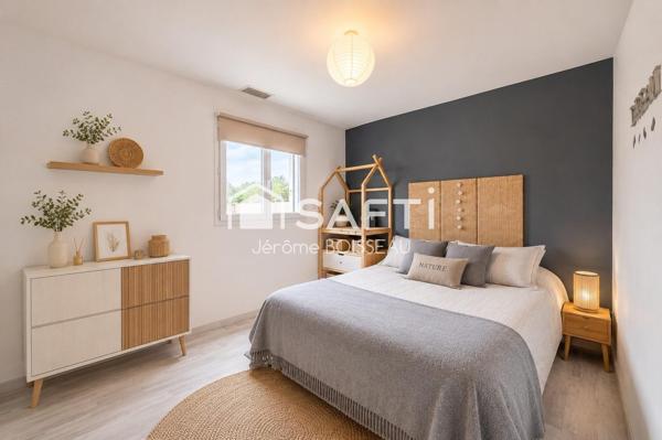 BISCARROSSE – PLAIN-PIED RÉCENT – 3 CHAMBRES 1 BUREAU– UNE MAISON PENSÉE POUR LE QUOTIDIEN