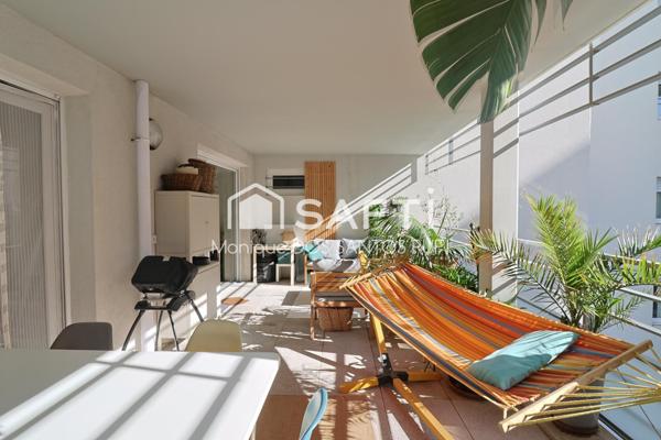 Superbe T3 lumineux avec grande terrasse de 27 m² - Proche CMA CGM