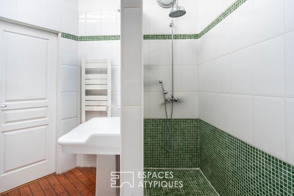 Loft avec cour, terrasse et atelier