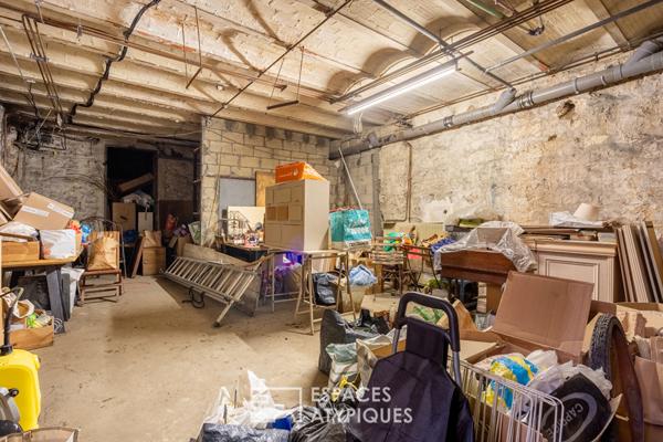 Loft avec cour, terrasse et atelier