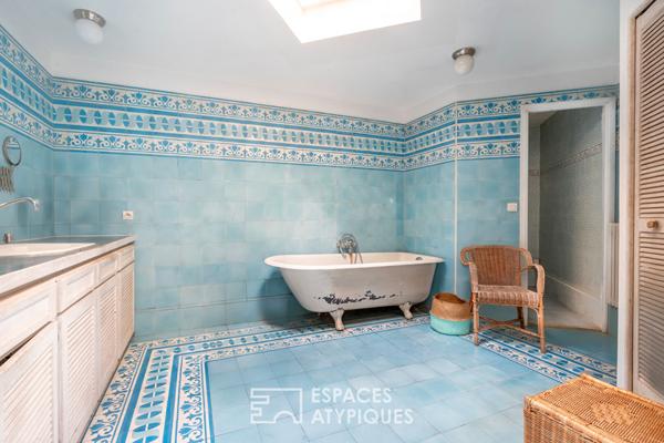 Loft avec cour, terrasse et atelier