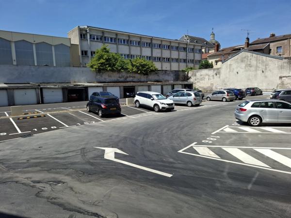 Place de parking sécurisée à vendre – Quartier Saint-Nicolas / Charles III