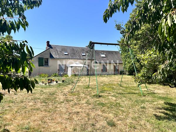 Vente jolie maison de campagne 123.68 m² comprenant 4 chambres à La Chartre-sur-Le-Loir (72340)