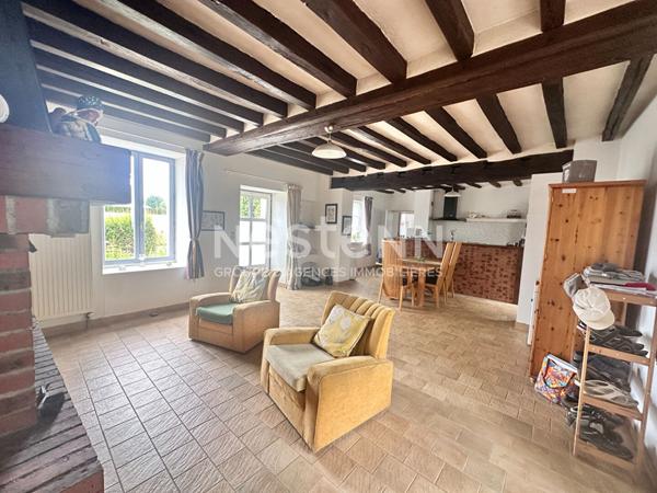 Vente jolie maison de campagne 123.68 m² comprenant 4 chambres à La Chartre-sur-Le-Loir (72340)